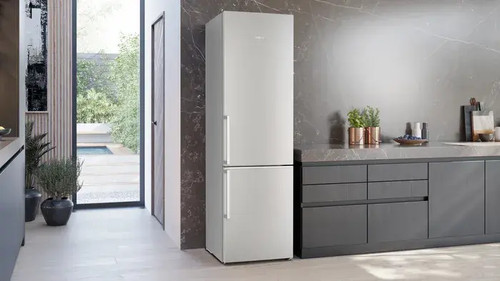 Siemens fridge freezer brushed - fridge,